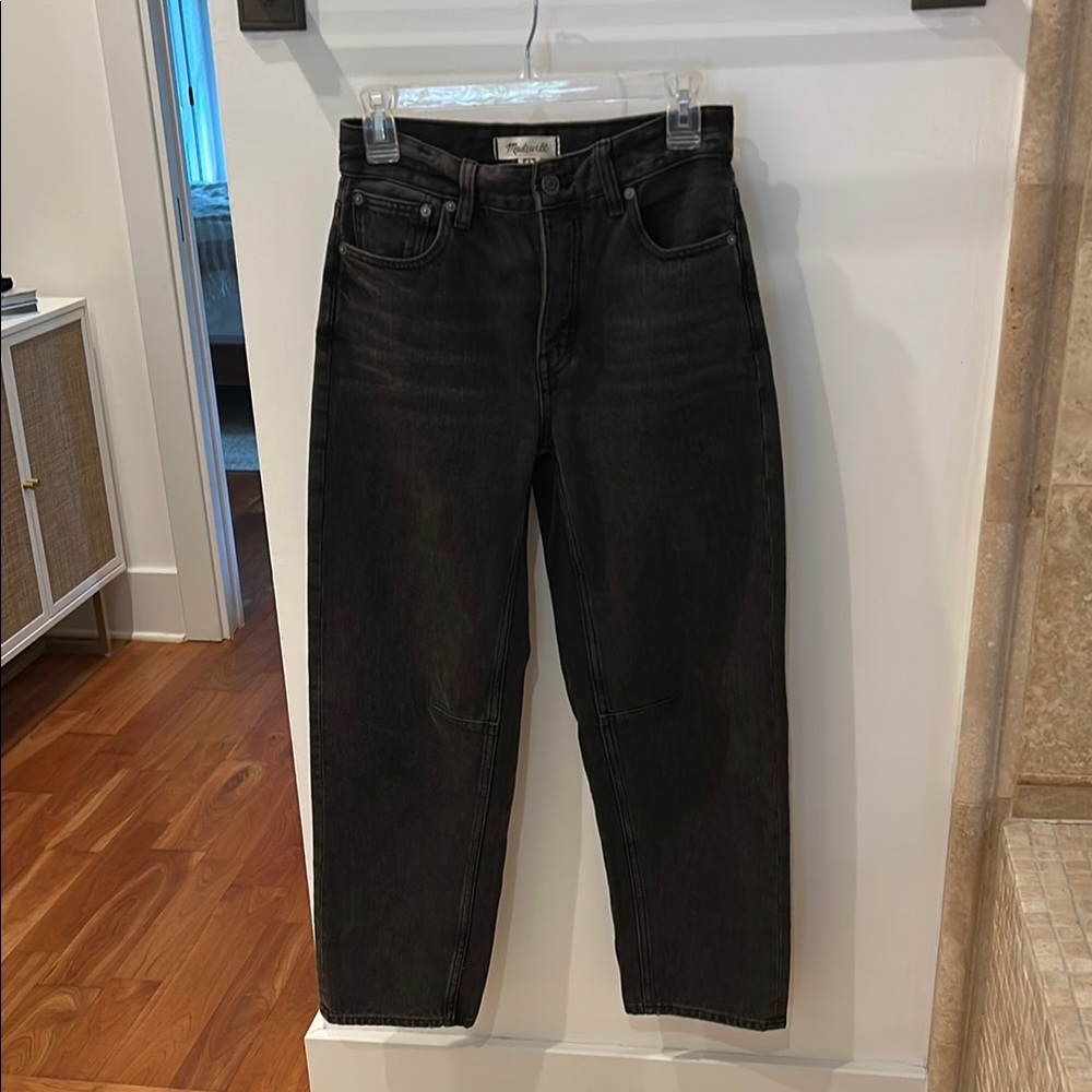 Madewell Darted Barrel Denim